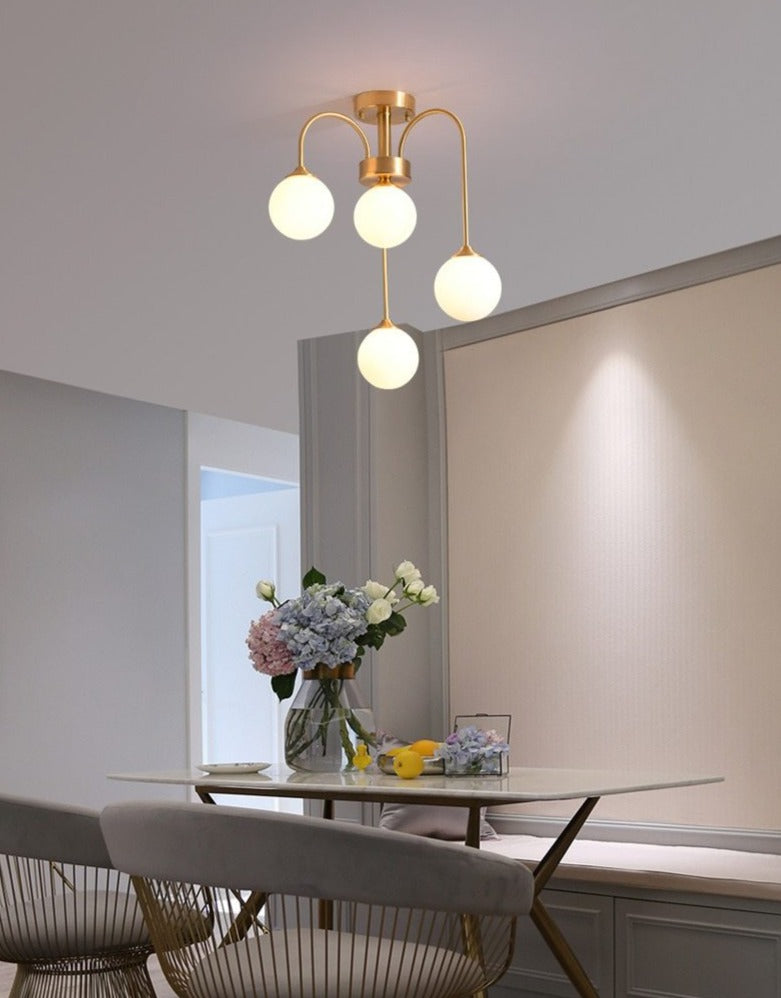 Henley - Modern Glass Globe Chandelier