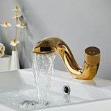 Drew - Modern Curved Bathroom Faucet