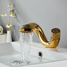 Drew - Modern Curved Bathroom Faucet