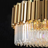 Faulkner - Modern Glass Crystal Chandelier