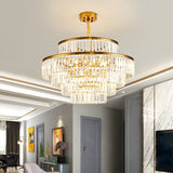 Modern Glass Crystal Chandelier