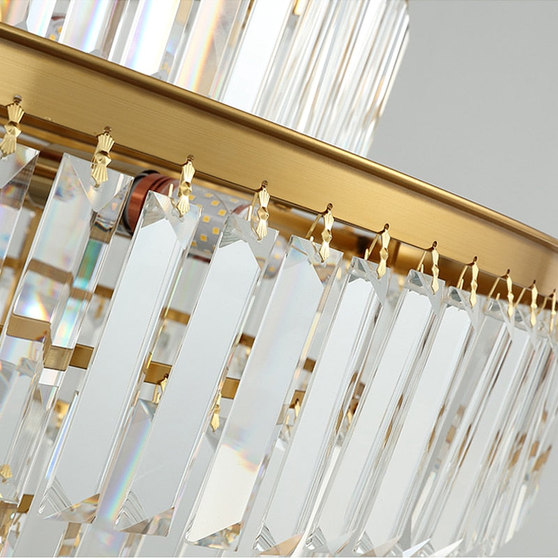 Modern Glass Crystal Chandelier