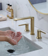 Modern Double Handle Bathroom Faucet