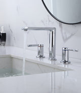 Modern Double Handle Bathroom Faucet