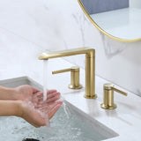 Modern Double Handle Bathroom Faucet