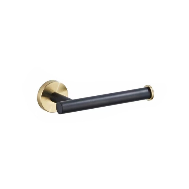 Black & Gold Bathroom Hardware Set