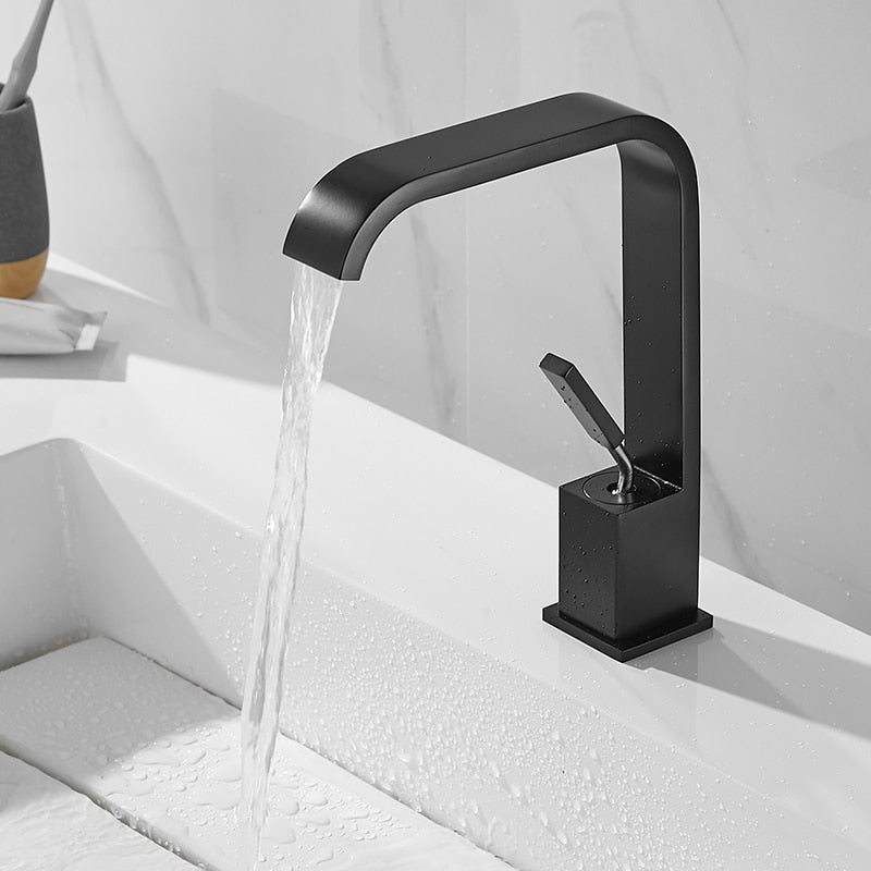 Bailey - Modern Curved Bathroom Faucet