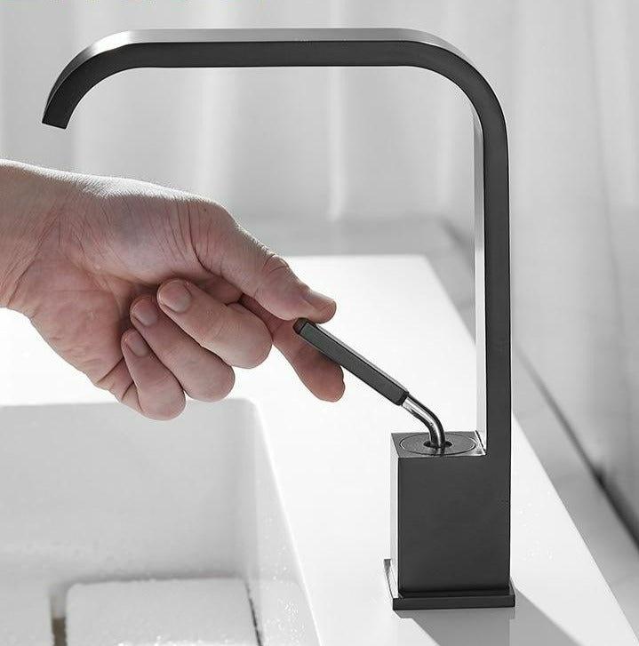 Bailey - Modern Curved Bathroom Faucet