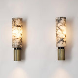 White Marble Wall Light