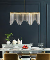 Priscilla - Modern Glass Crystal Chandelier