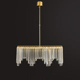 Priscilla - Modern Glass Crystal Chandelier