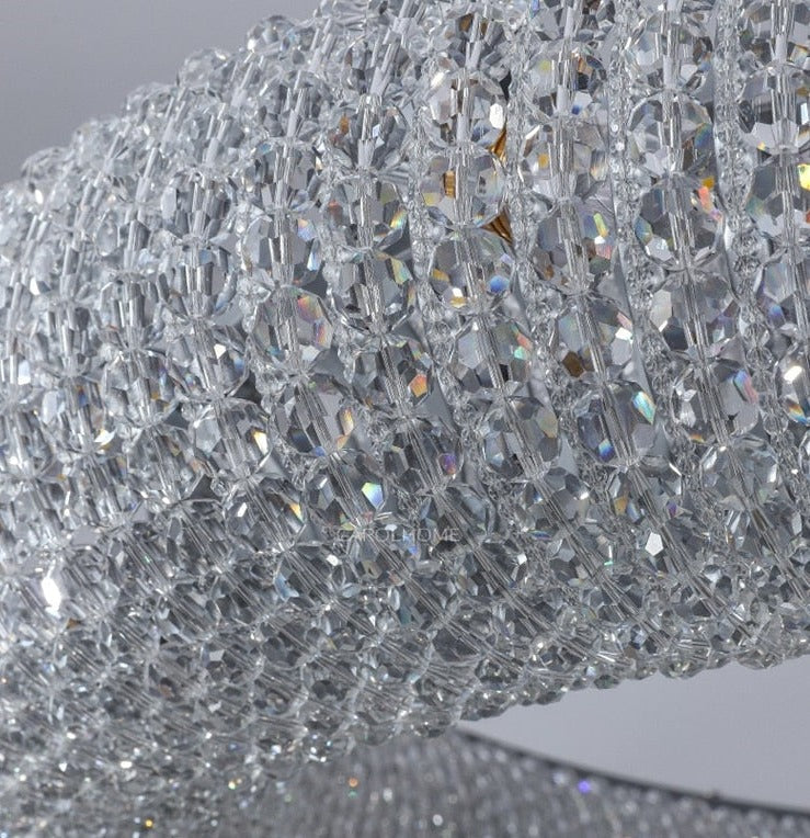 Designer Glass Crystal Chandelier