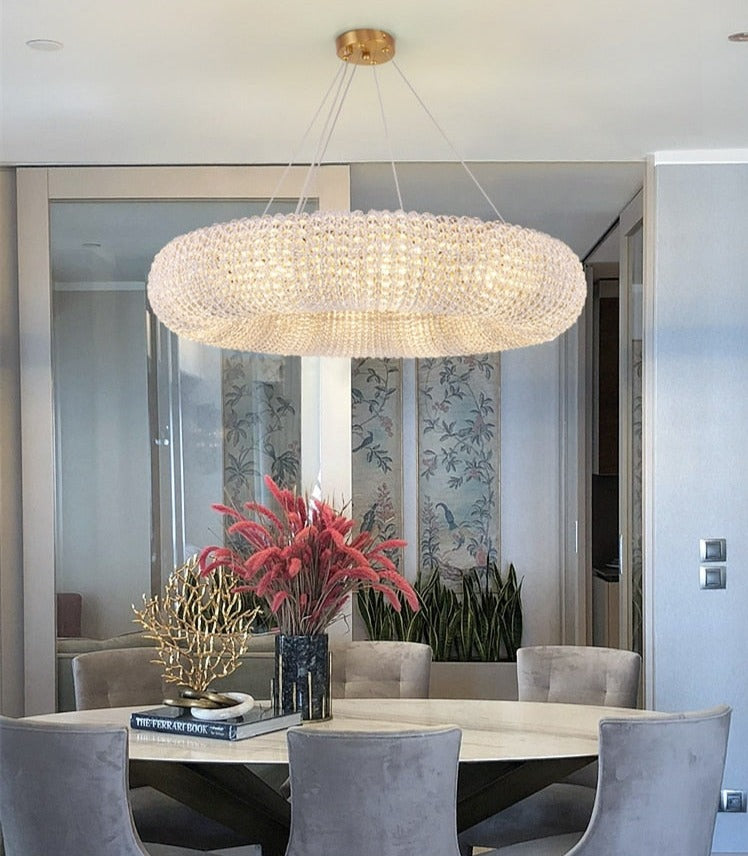 Designer Glass Crystal Chandelier