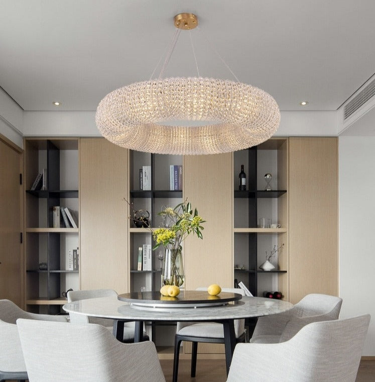 Designer Glass Crystal Chandelier