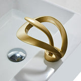 Zina - Modern Curved Bathroom Faucet