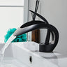 Zina - Modern Curved Bathroom Faucet