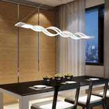 LED Wave Chandelier