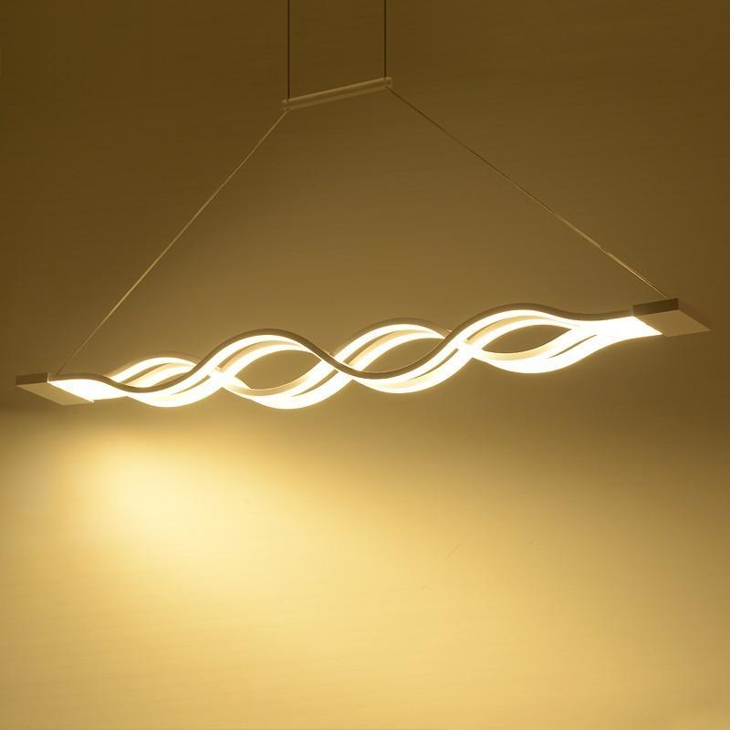 LED Wave Chandelier