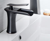 Ames - Modern Waterfall Bathroom Faucet