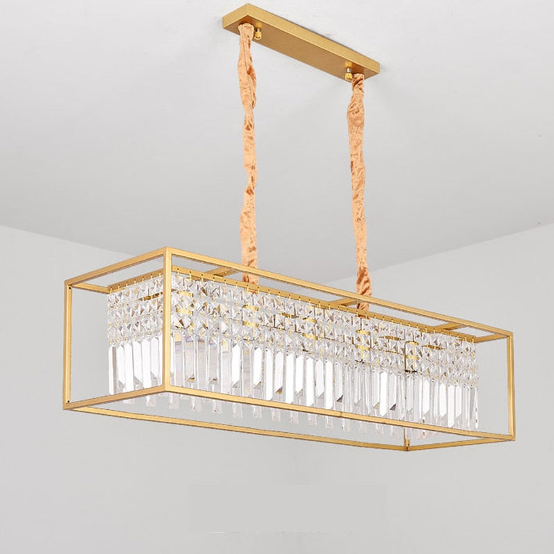 Irvin - Modern Glass Crystal Chandelier