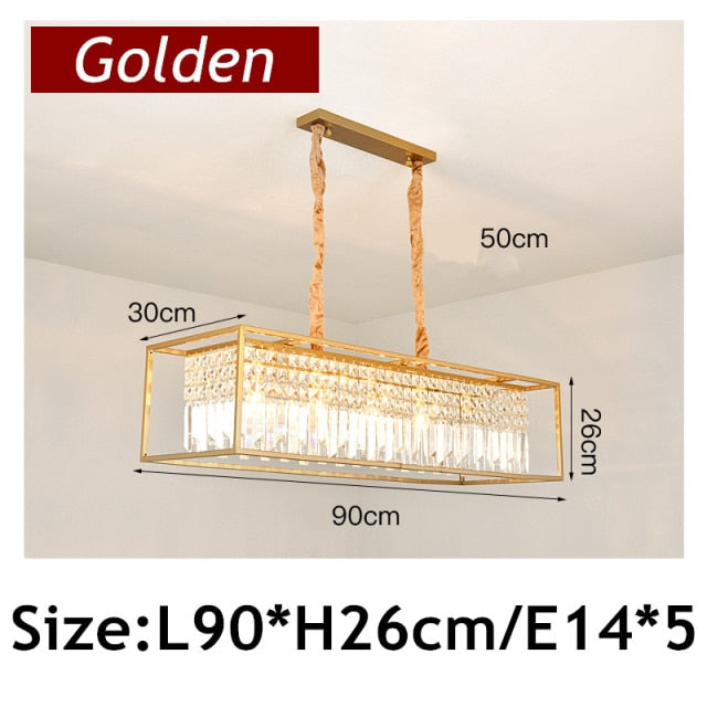 Irvin - Modern Glass Crystal Chandelier