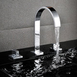 Modern Double Handle Basin Faucet