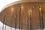 Raindrop Round Chandelier 47"