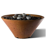 Slick Rock Concrete Ridgeline Conical Fire Bowl