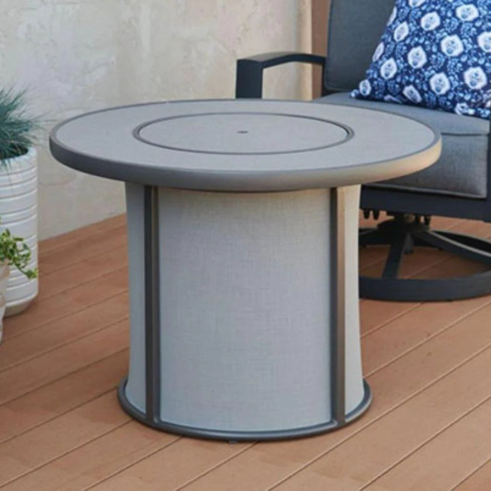 The Outdoor GreatRoom Company Stonefire 31-Inch Round Gas Fire Pit Table