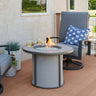 The Outdoor GreatRoom Company Stonefire 31-Inch Round Gas Fire Pit Table