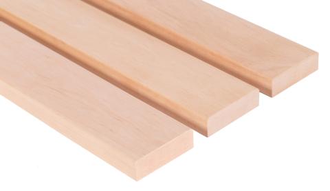 Prosaunas Sauna Wood, Alder 2"x4" Bench Material | VLL0022