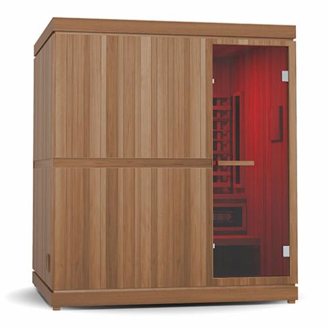 Finnmark Designs Trinity 4-Person Infrared & Traditional Steam Sauna | FD-KN005