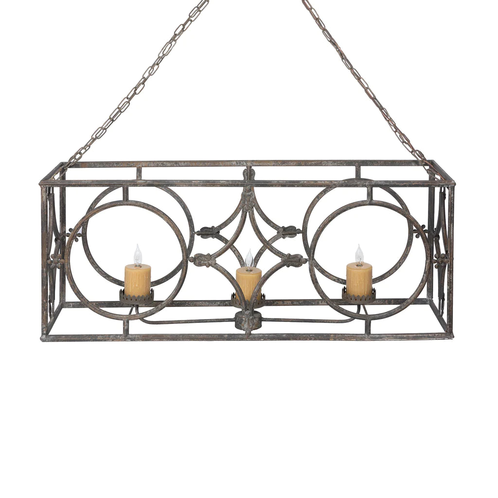 Park Hill Collection Lafayette Transom Chandelier ELH80946