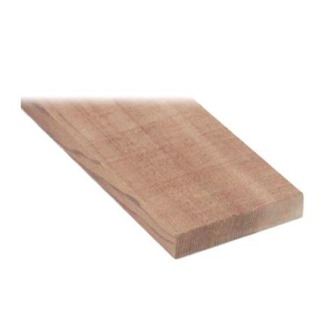ProSaunas Sauna Wood, Red Cedar 1"x4" Bench Material - Rough 1 side