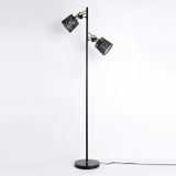 Goldau | Modern LED Adjustable Double Head Floor Lamp