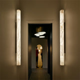 Garrom Modern Alabaster Linear Wall Sconce