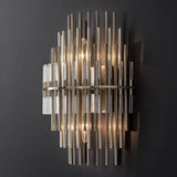 Odim Modern Round Brass Tubes Wall Sconce