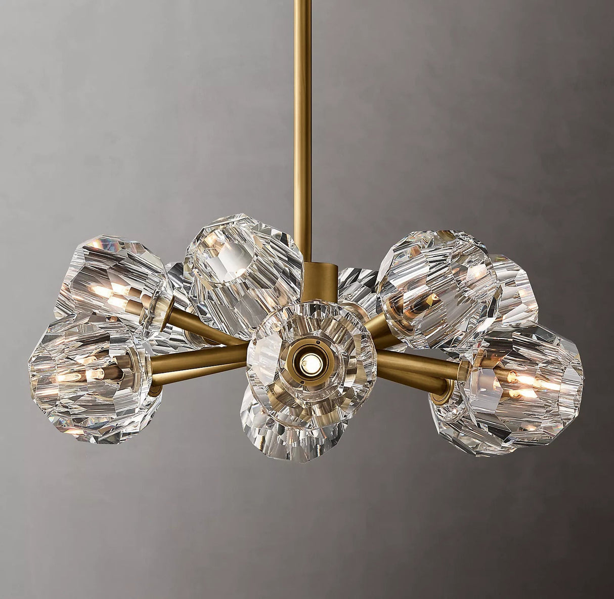 BOULA DE Crystal Ball Round Chandelier 24"