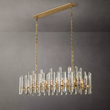 BONNINGTOD Crystal  Rectangle Chandelier 54"