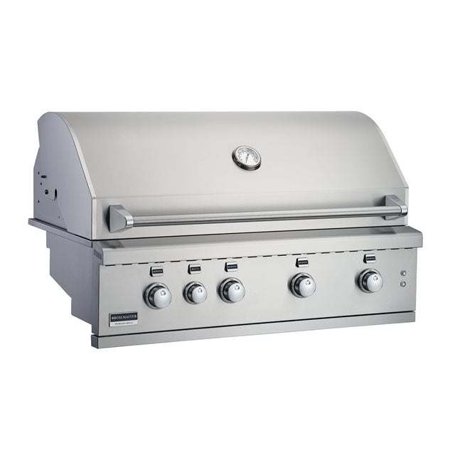 Broilmaster 40-Inch 5-Burner Built-In Gas Grill