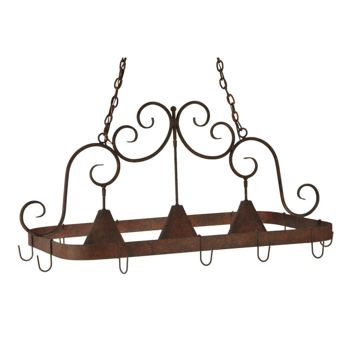 Meyda 46"L Elana 3 LT Pot Rack