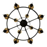 Meyda 46" Wide Savino 12 Light Two Tier Chandelier