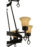 Meyda 46" Wide Savino 12 Light Two Tier Chandelier