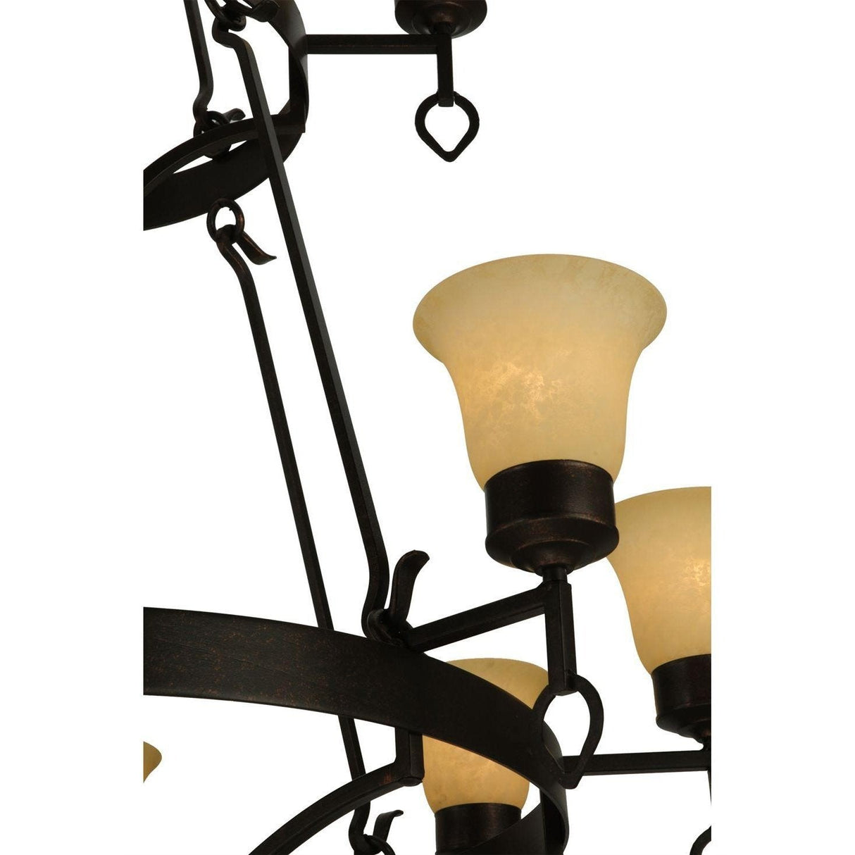 Meyda 46" Wide Savino 12 Light Two Tier Chandelier