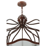 Meyda 43" Wide Rustic Citadel 12 LT Lantern Pendant