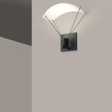 Suspenders Wall Light with Parachute Luminaire