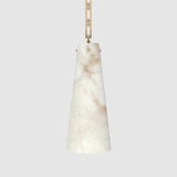 Cassia 7 Lights Handcrafted Alabaster Pendant, Luxury Modern Pendant Light