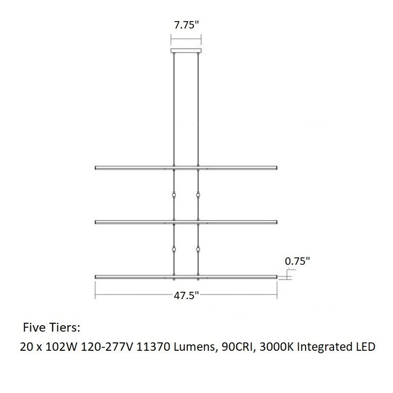 Tik-Tak™ Stack LED Pendant Light