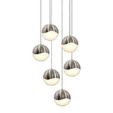 Grapes Six Light Multi Pendant Light