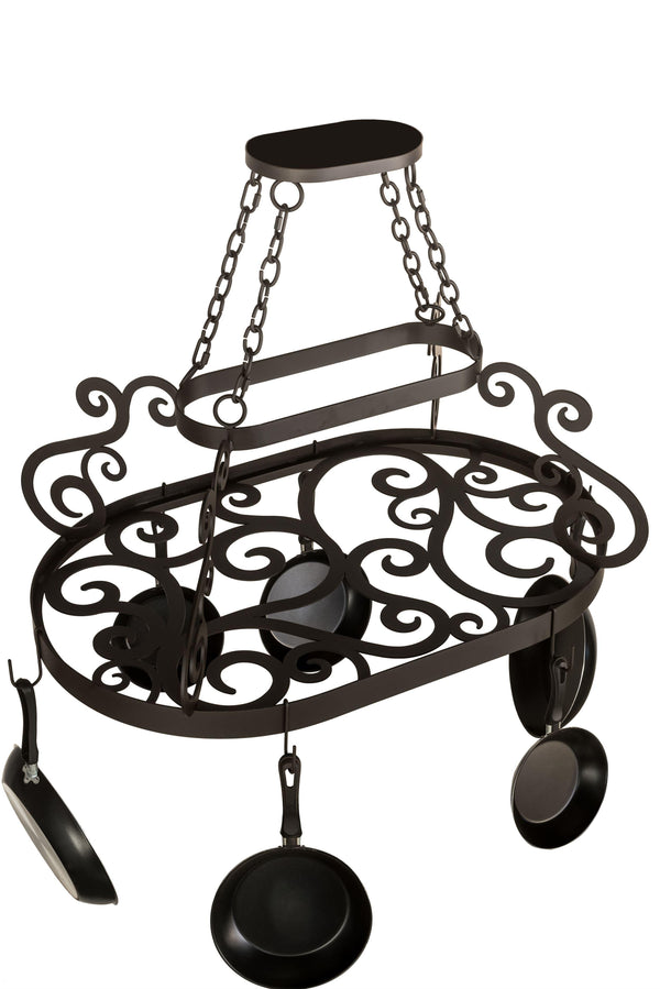 Meyda 38" Long Neo Pot Rack 197433